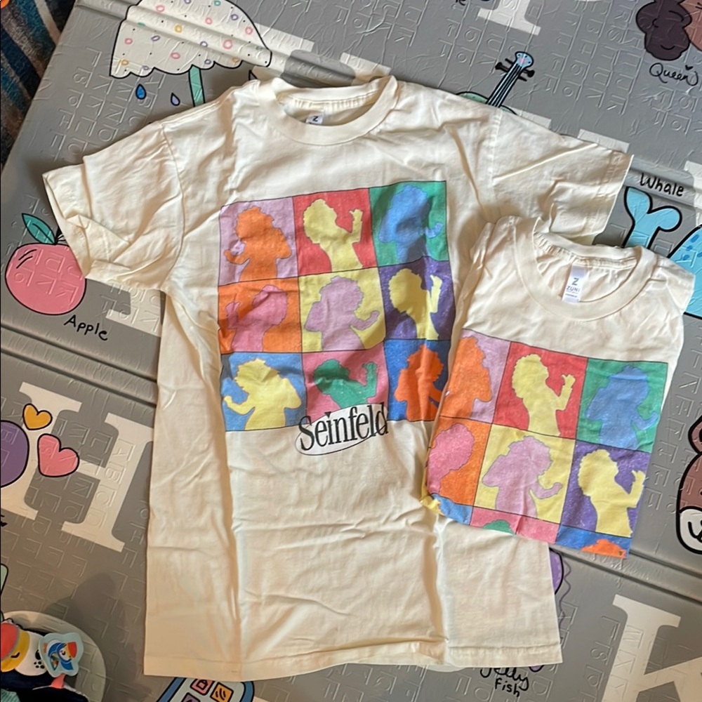 Seinfeld t-shirt unisex S [2 matching]